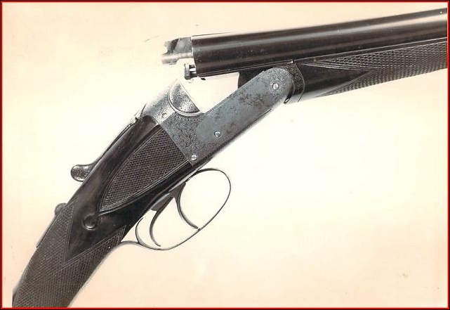A Westley Richards double rifle converted from 400 Express to 20g shotgun.