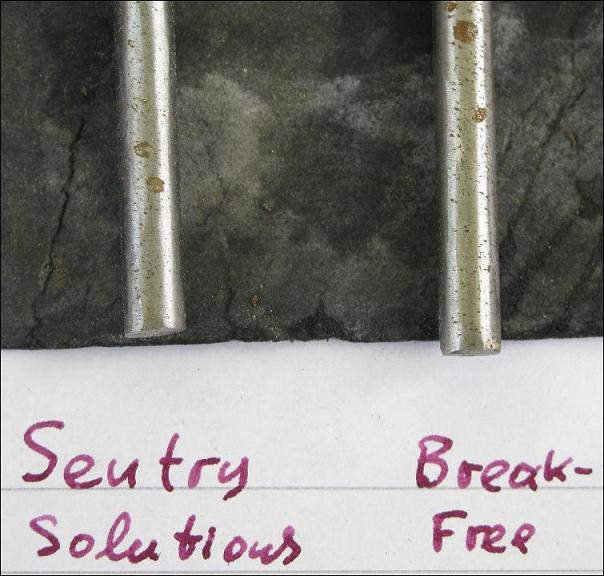 Τεστ Turf-Glide και Break Free.