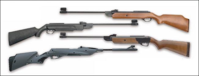 Ποικιλία αεροβόλων μέτριας ισχύος από την Baikal. 