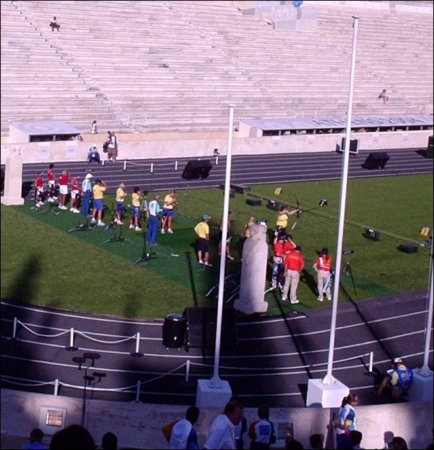 Τοξοβολία, Καλλιμάρμαρο, Ολυμπιακοί 2004