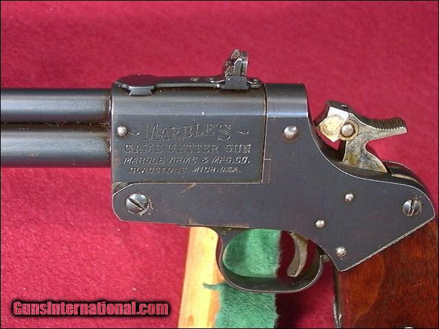Από την σελίδα της Guns International είναι η φωτογραφία που δείχνει το προφίλ της βάσης του Marble που δείχνει την απλή κατασκευή του όπλου αυτού.